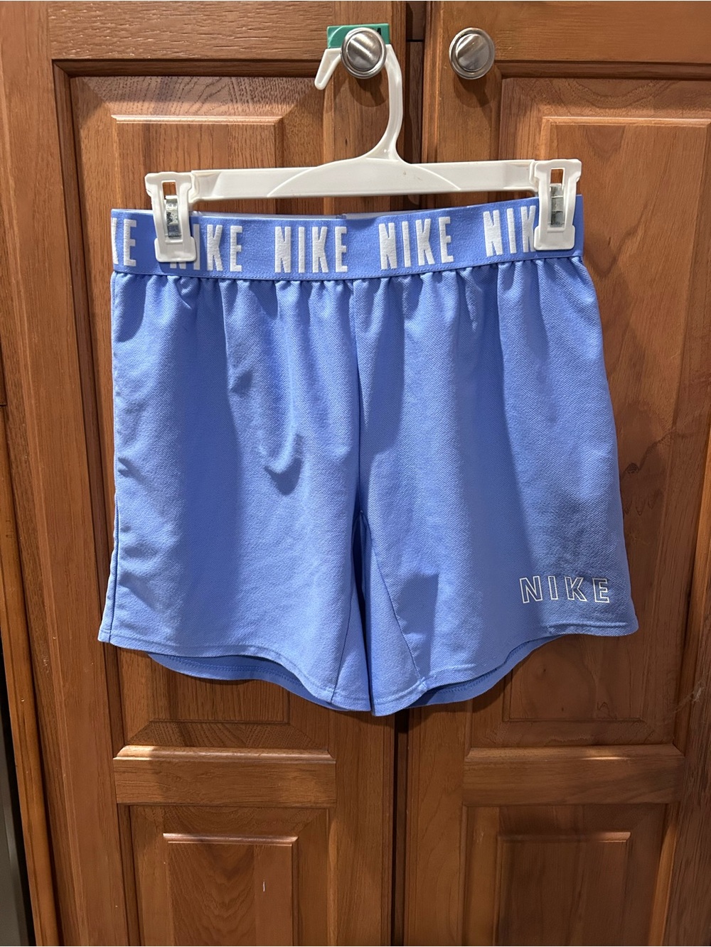 Nike Girl’s Light Blue Athletic Shorts